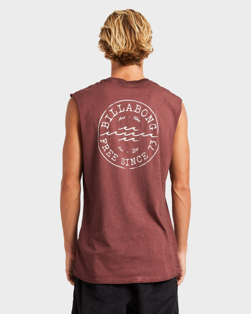 Mens Big Wave Daz Muscle Tank