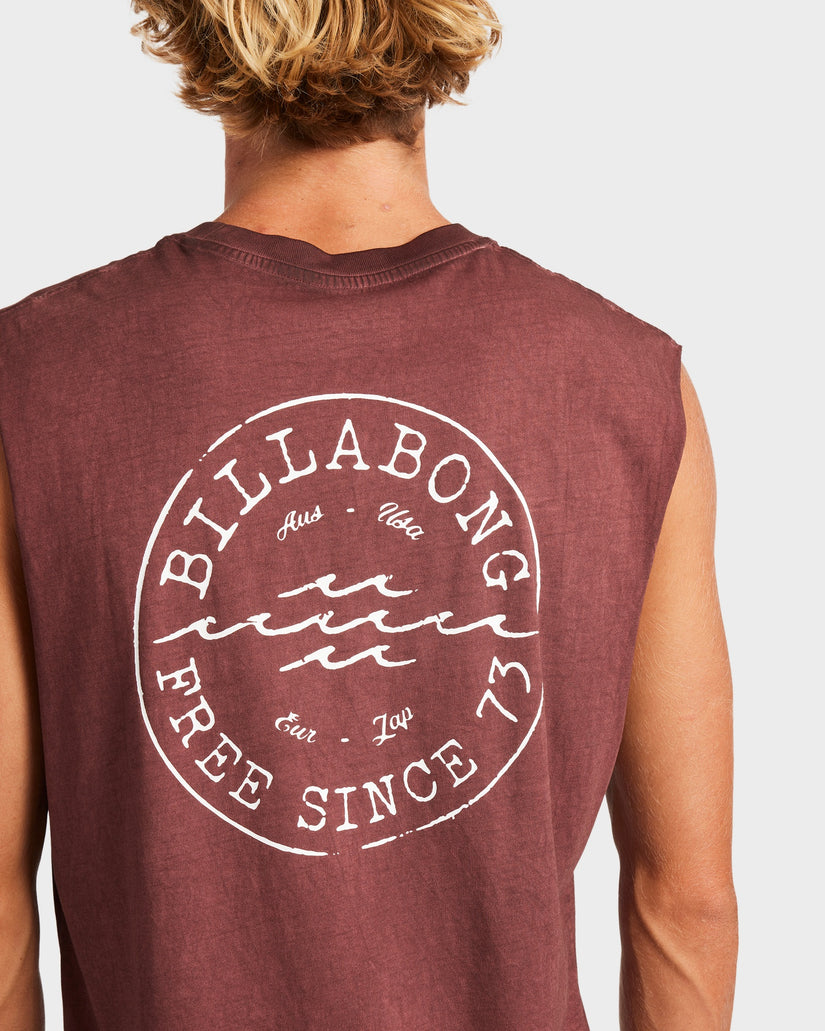 Mens Big Wave Daz Muscle Tank