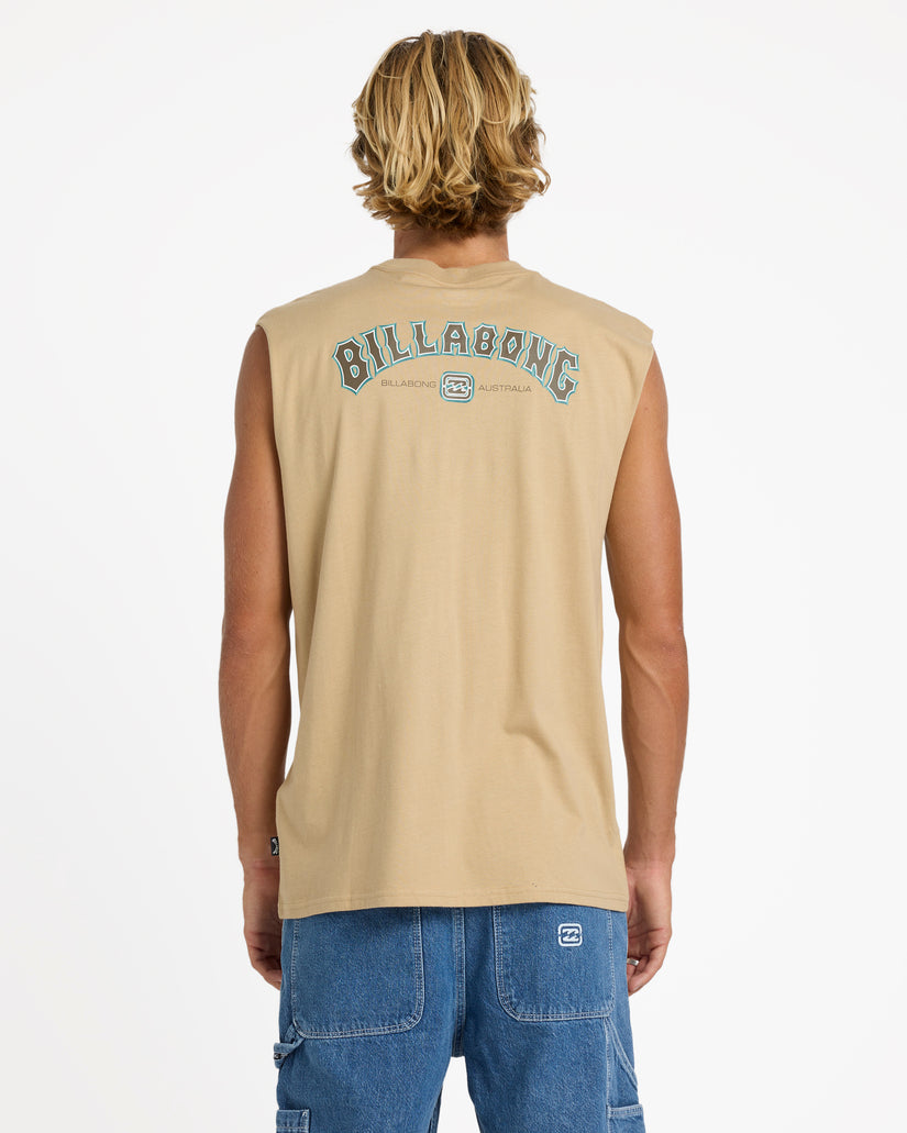 Mens Arch Wave Tank Top
