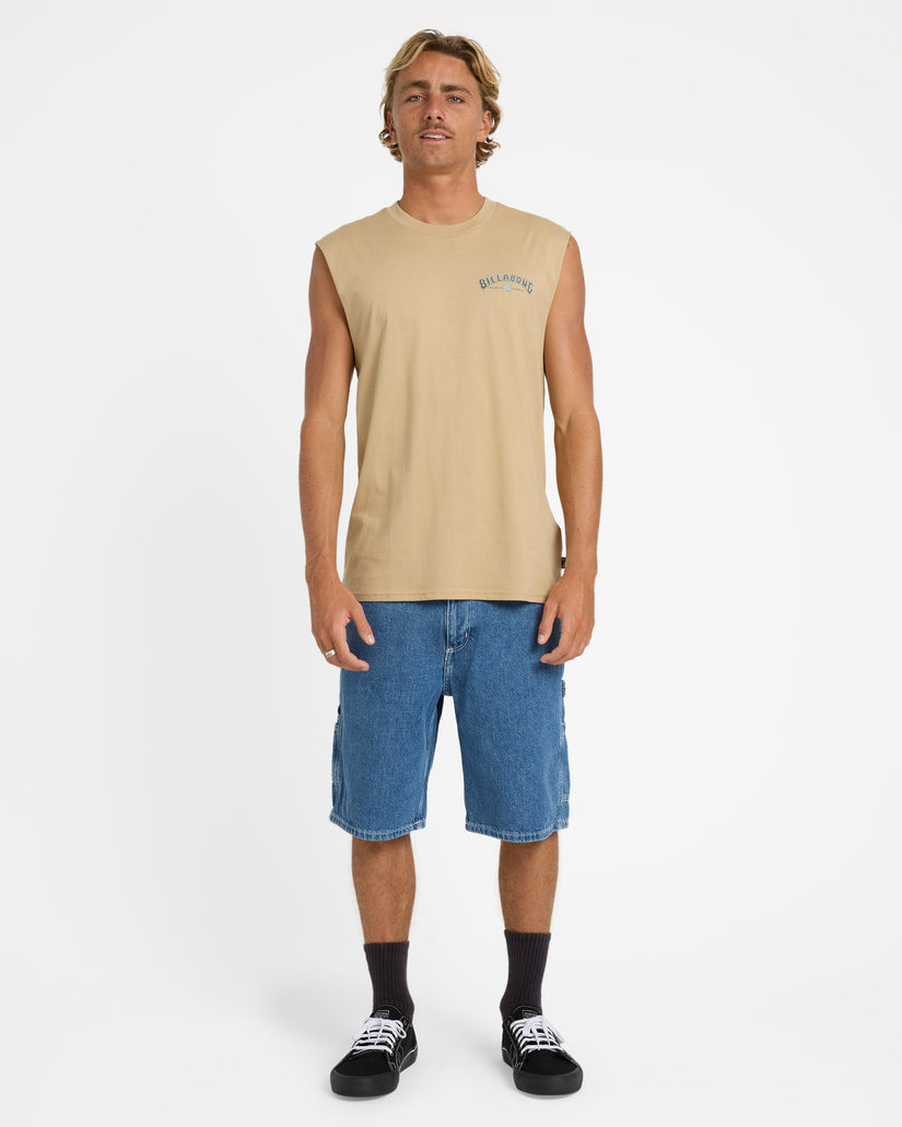 Mens Arch Wave Tank Top