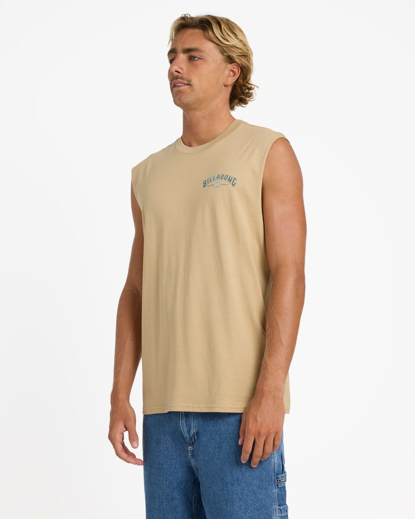 Mens Arch Wave Tank Top