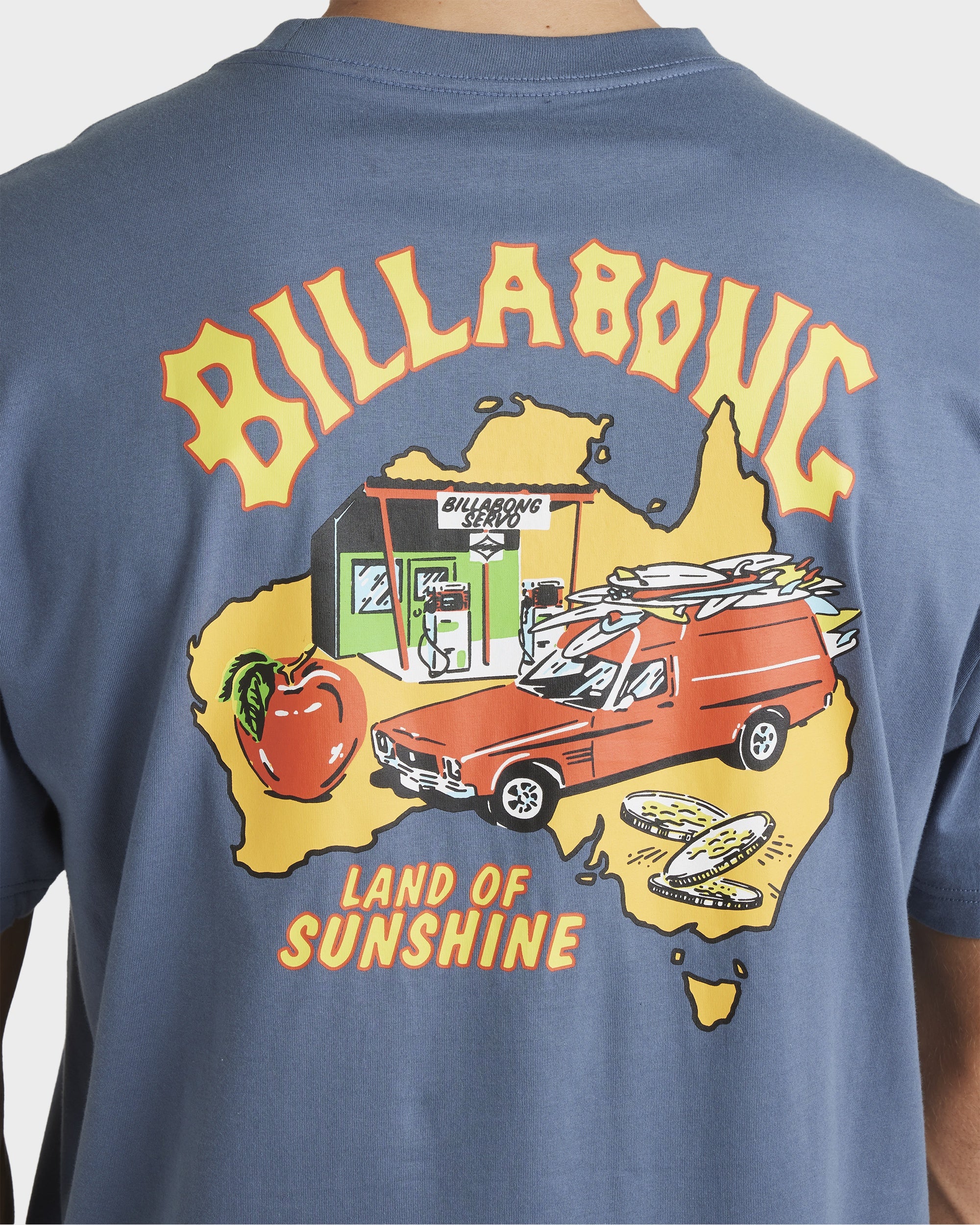 Buy Mens Land Of Sunshin T-Shirt by Billabong | Surf Dive 'n Ski