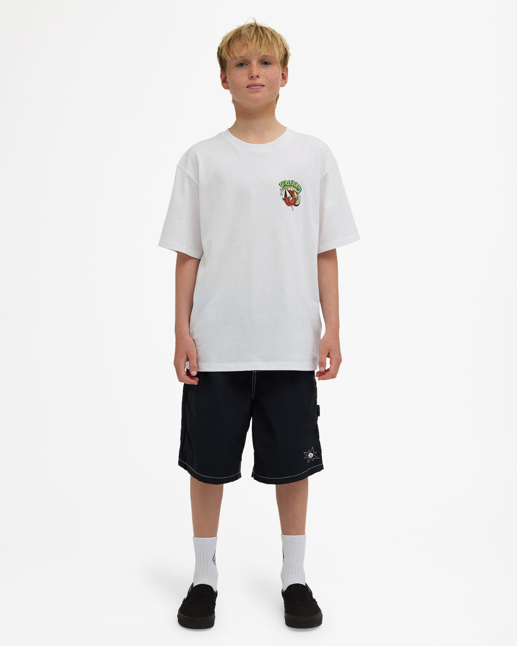 Boys 8-16 Disturb Elastic Waist Shorts