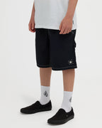 Boys 8-16 Disturb Elastic Waist Shorts