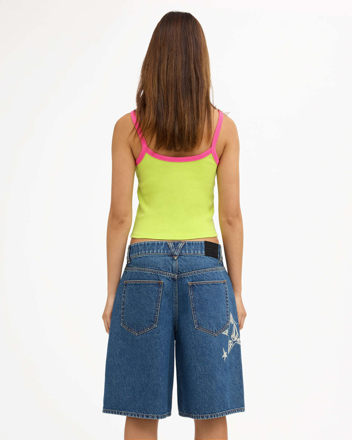 Womens Jaleesa Vincent Denim Shorts