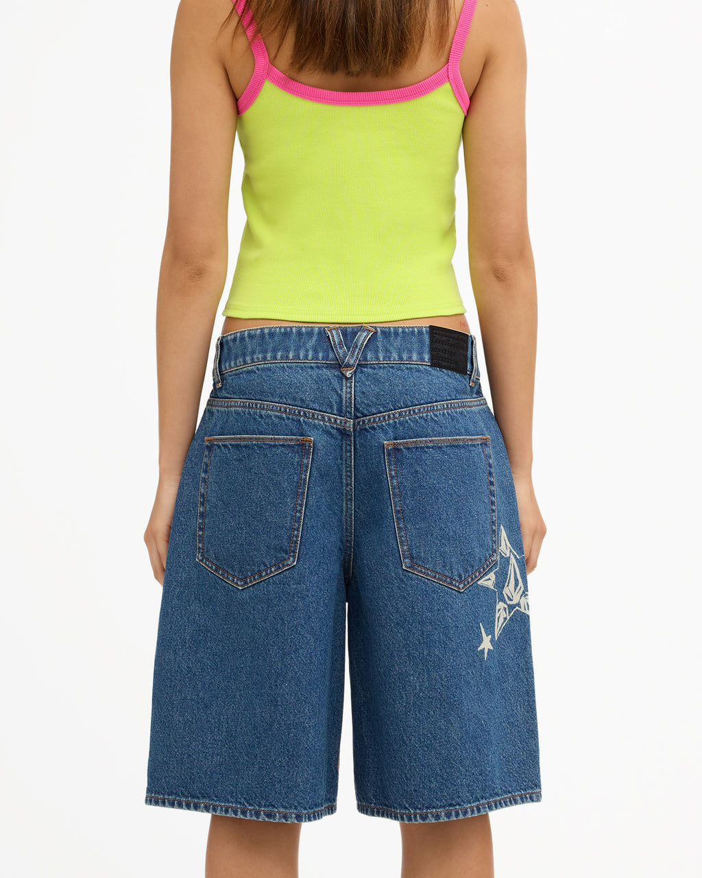 Womens Jaleesa Vincent Denim Shorts