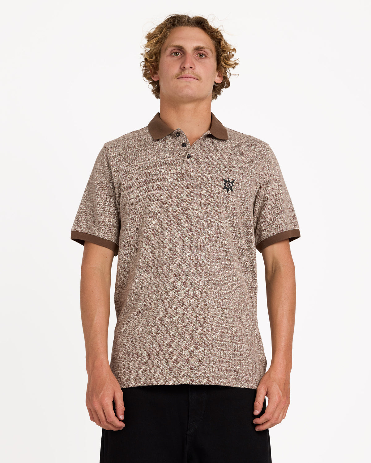 Mens Stonelord Short Sleeve Polo Shirt
