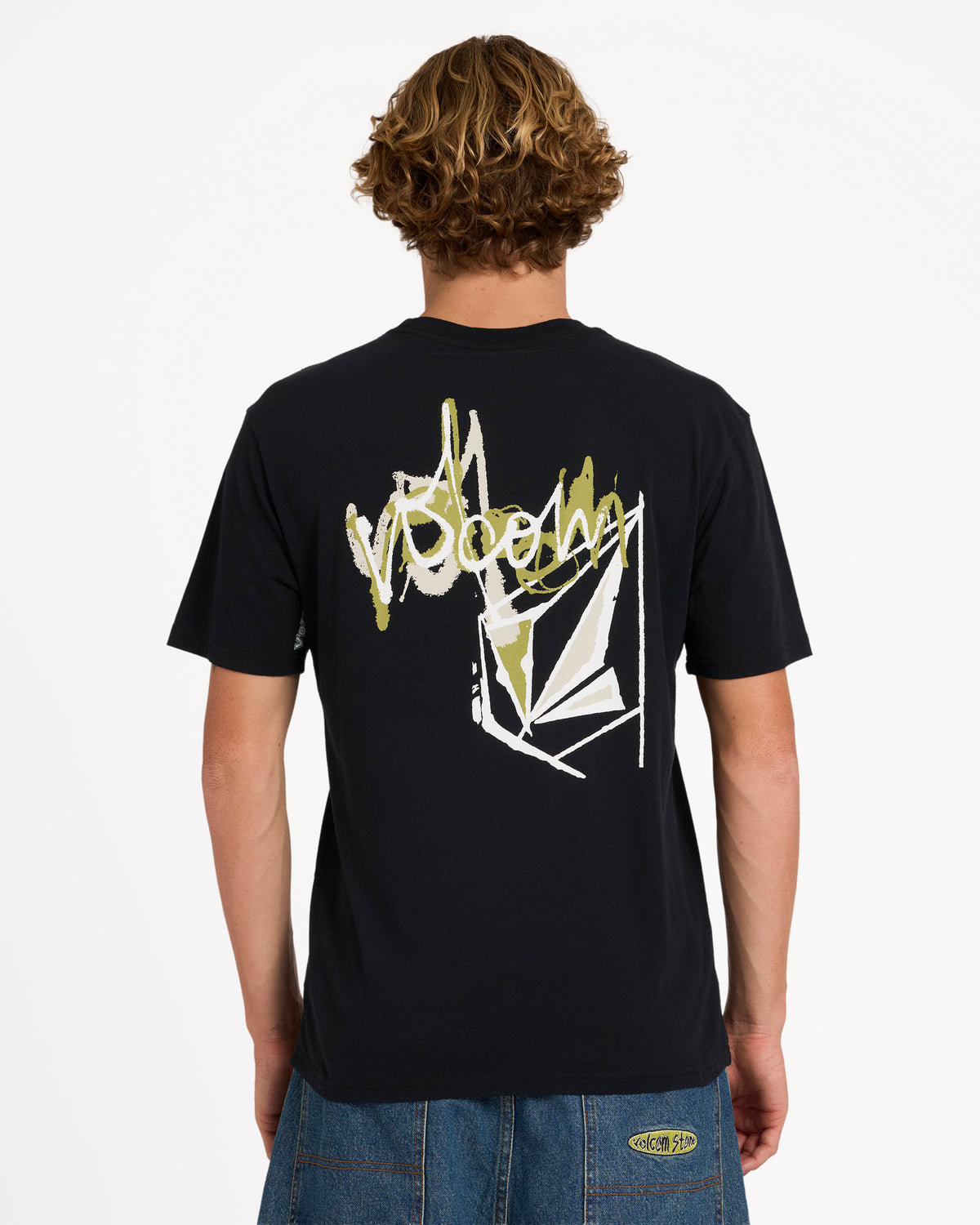 Mens Stone Script T-Shirt