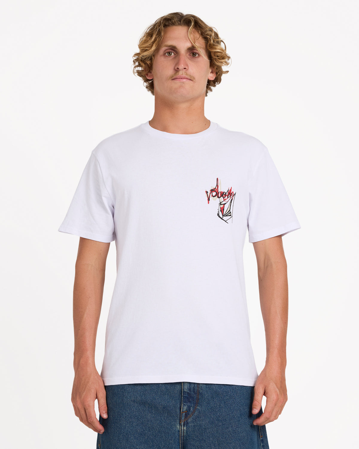 Mens Stone Script T-Shirt