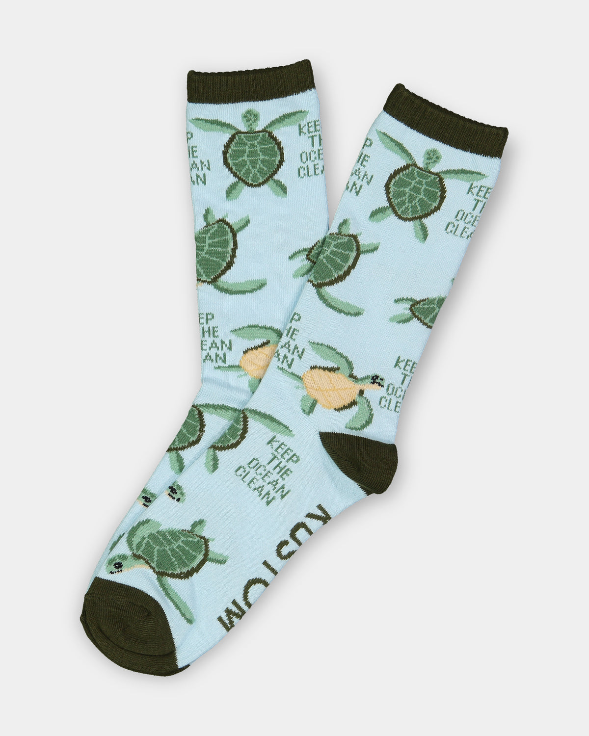 Mens Turtles Crew Socks