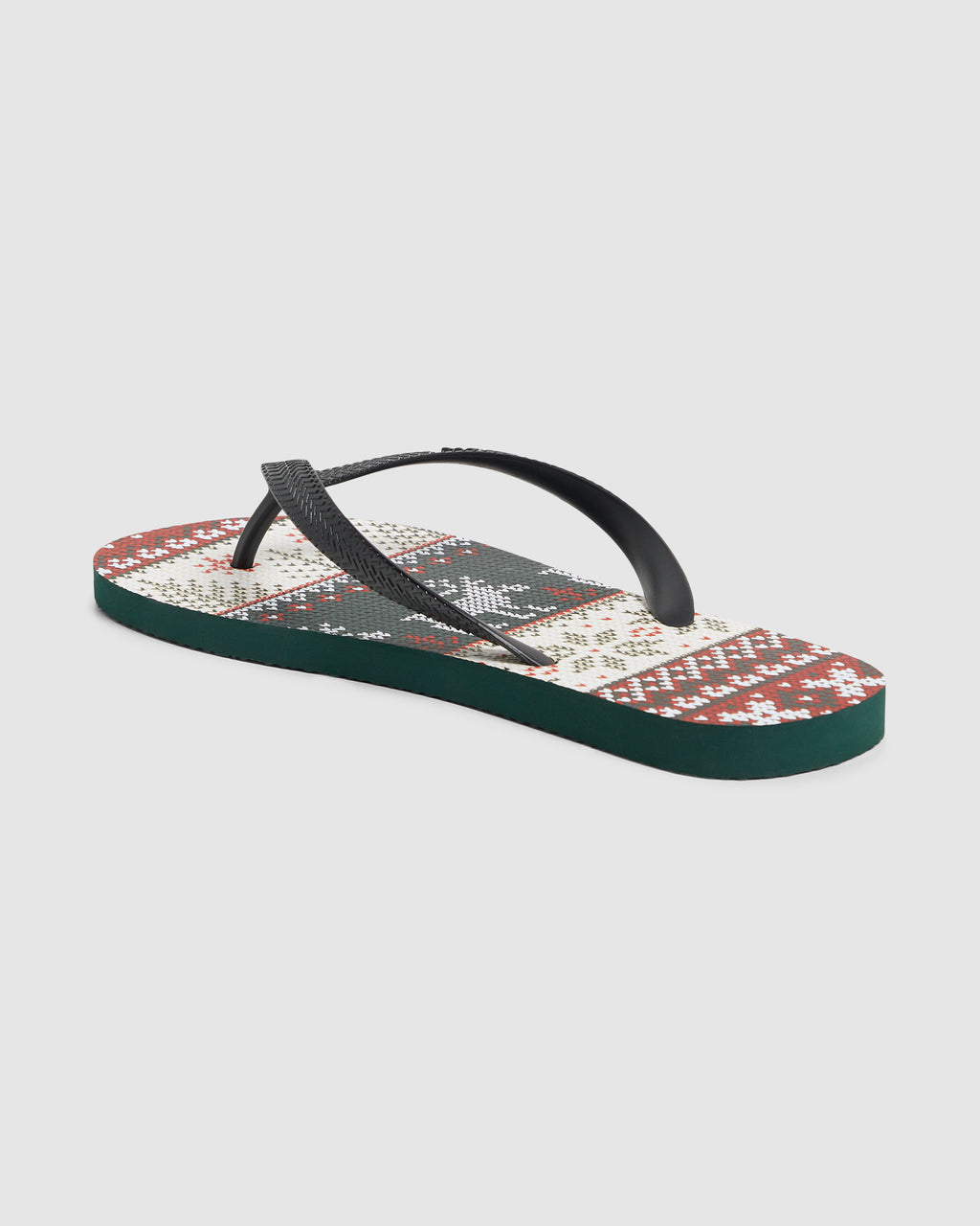 Mens Blend Base Christmas Sweater Thongs
