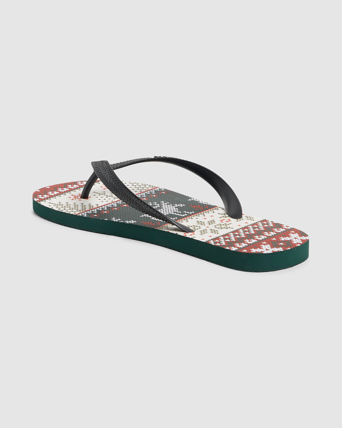 Mens Blend Base Christmas Sweater Thongs