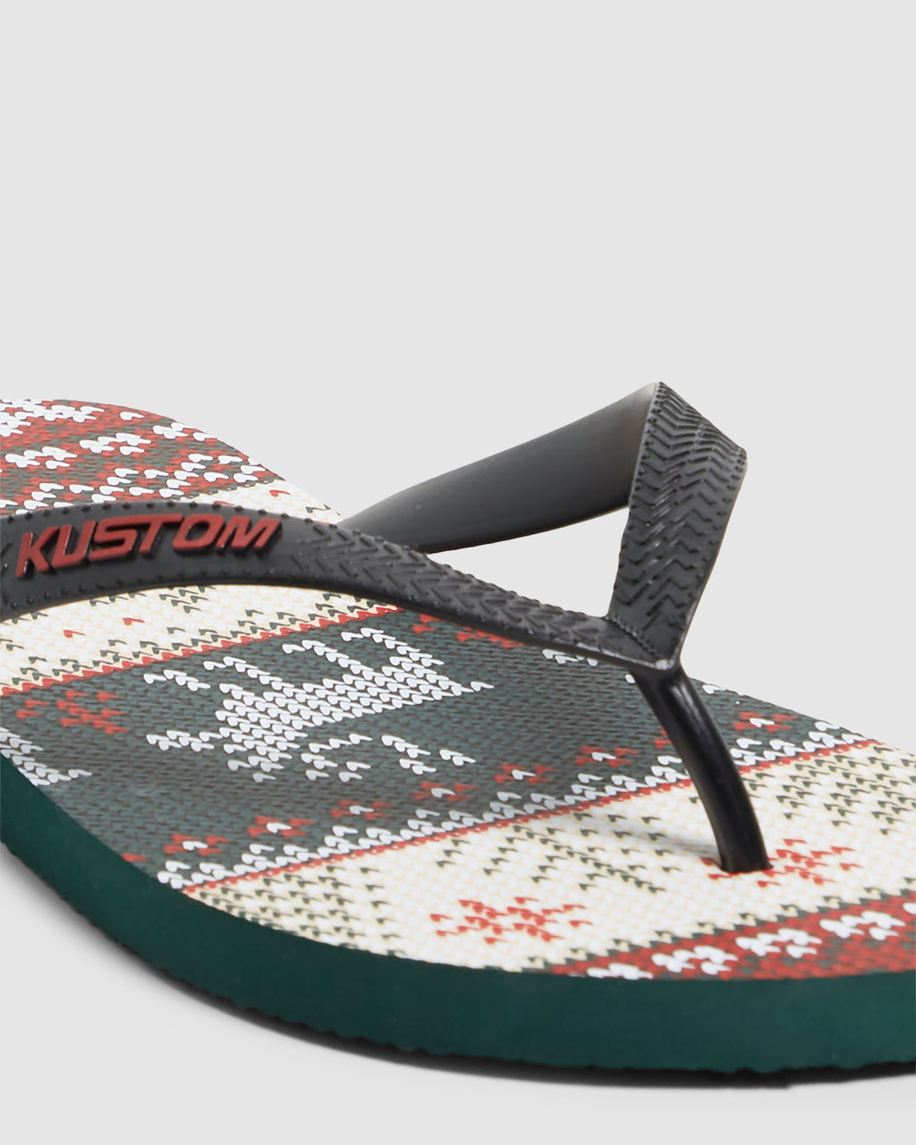 Mens Blend Base Christmas Sweater Thongs