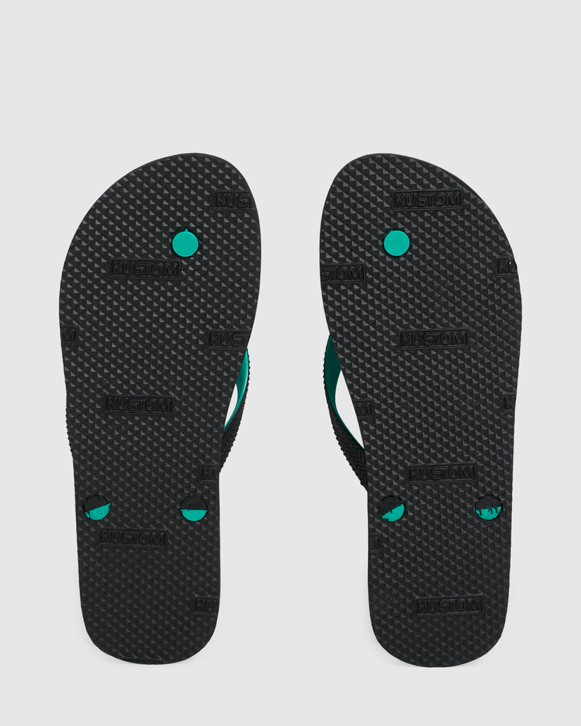 MENS BLEND BASE RASTA FADE THONGS