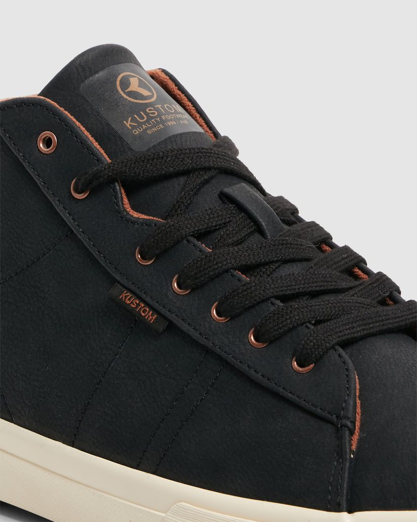 MENS TOWNSEND BLACK SHOES