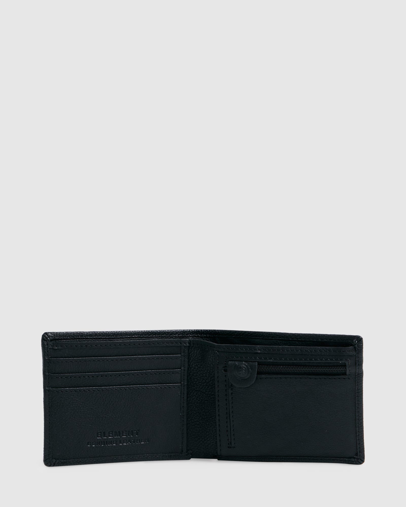 Mens Icon Leather Bi-Fold Wallet
