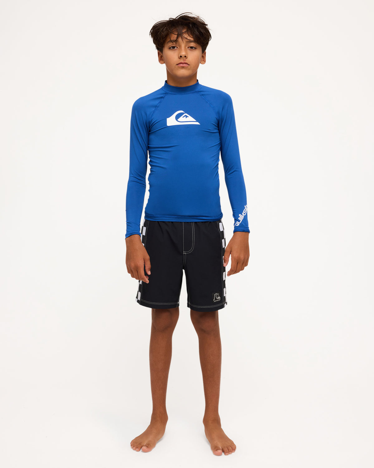 Boys 8-16 All Time Long Sleeve Id Rash Vest