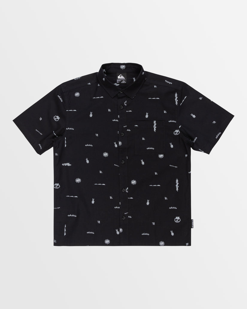 Boys 8-16 Peaceful Chaos Short Sleeve Shirt