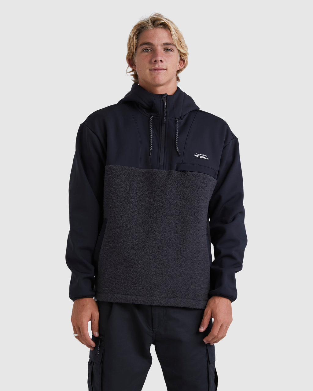 Mens South Pop Half Zip Fleece Top
