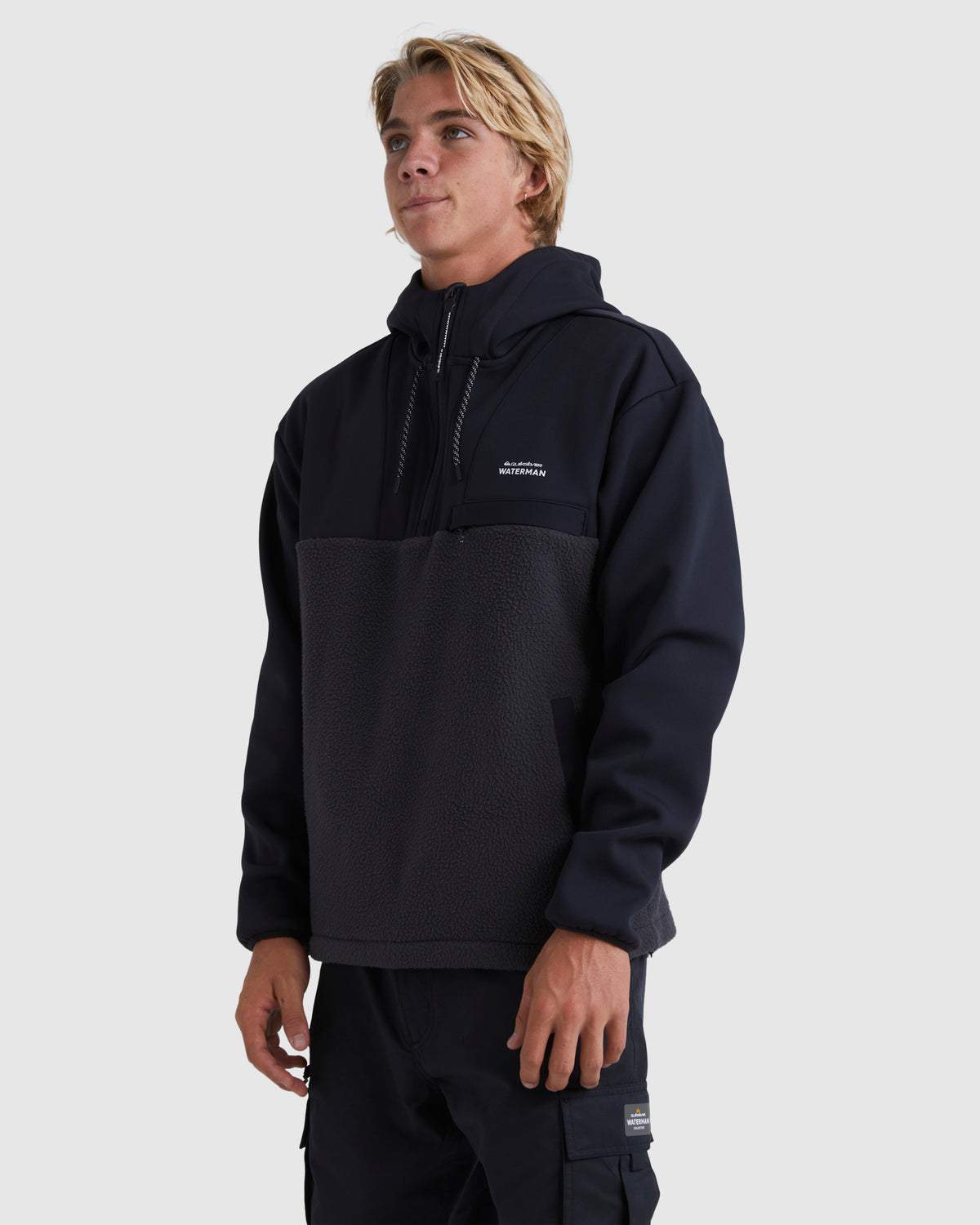 Mens South Pop Half Zip Fleece Top