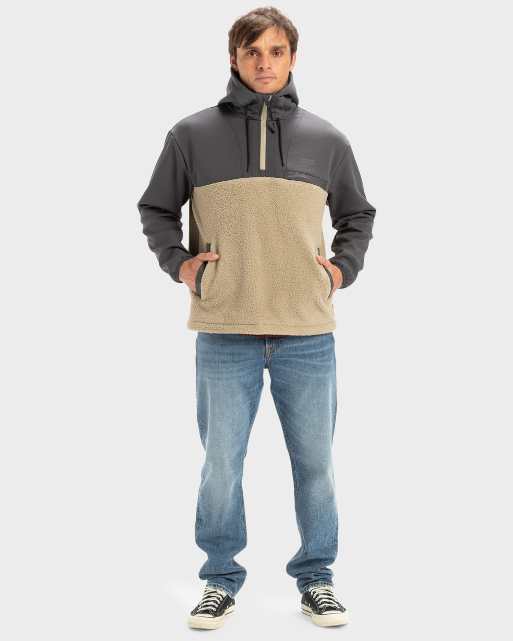 Mens South Pop Half-Zip Fleece
