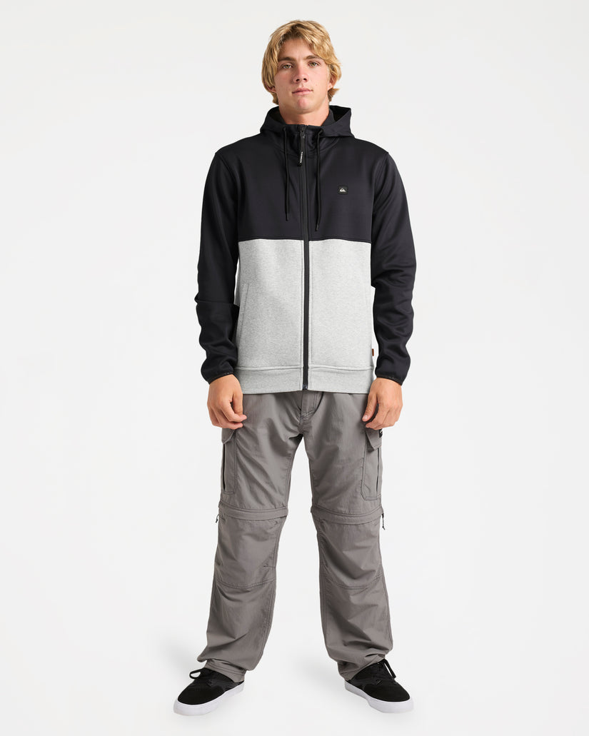 Mens Burnz Zip Up Hoodie