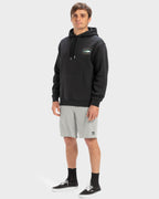 Mens Yellow Fins Pullover Hoodie