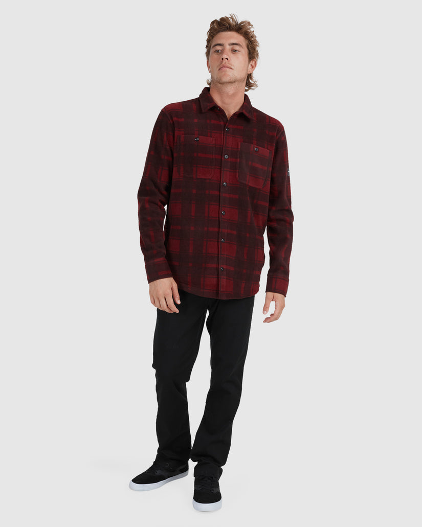 Mens Waterman North Sea Expedition Long Sleeve Polar Fleece Shirt