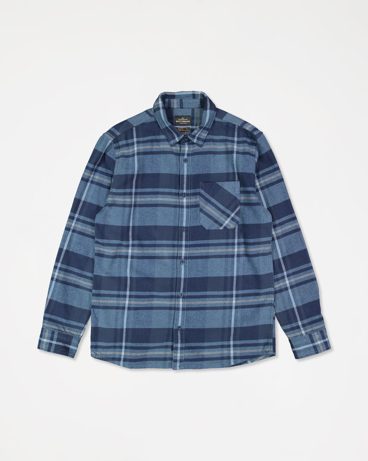 Mens Scribe Plaid Long Sleeve Shirt