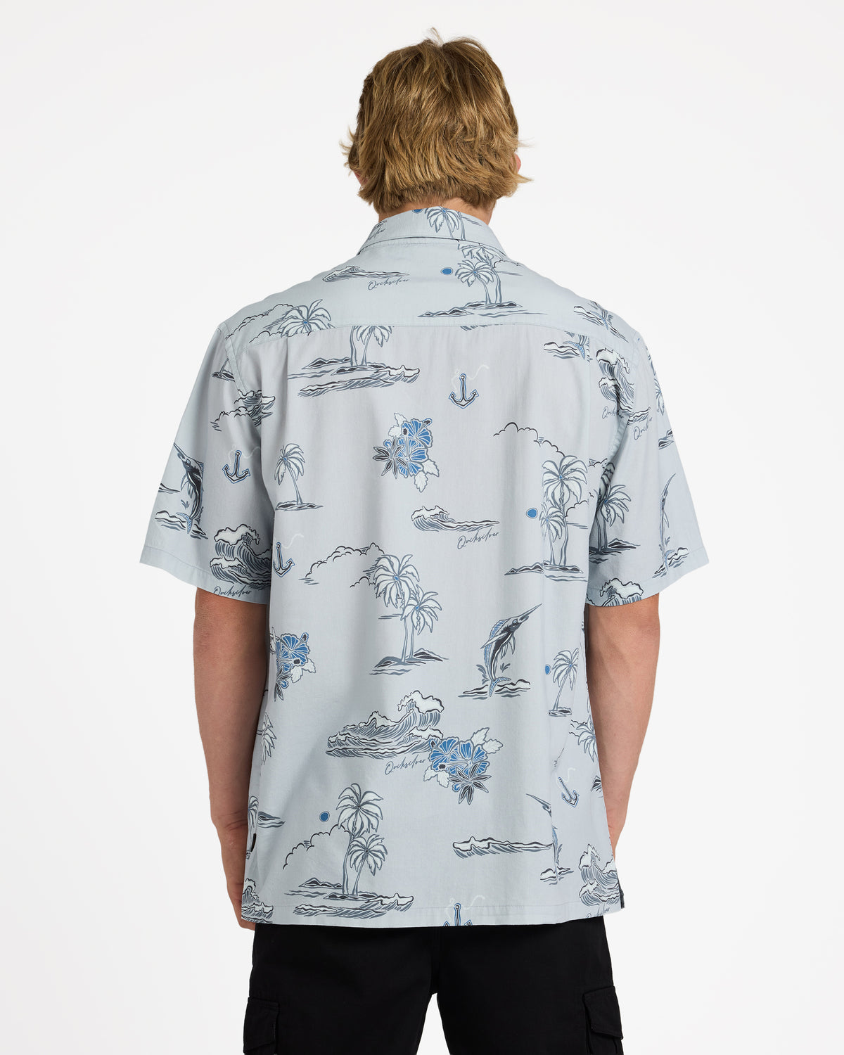 Mens Ocean Short Sleeve Shirt