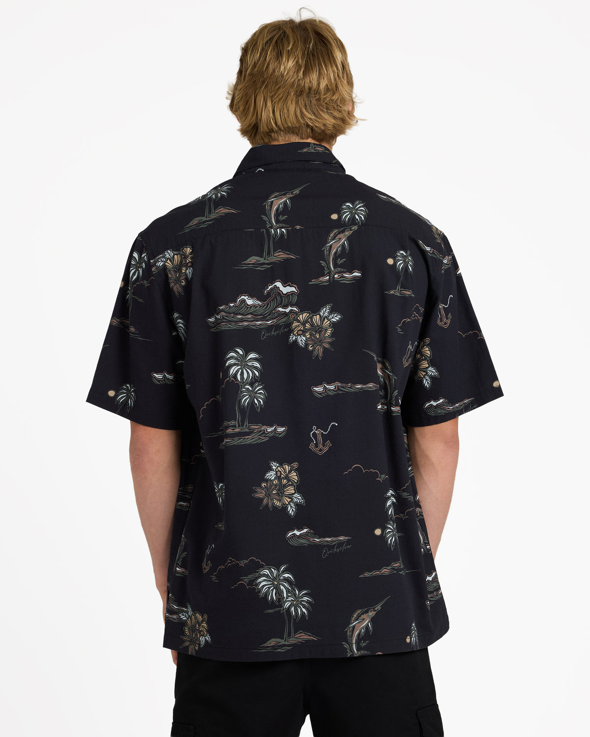 Mens Ocean Short Sleeve Shirt