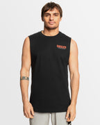 Mens Blue Fin Muscle Top