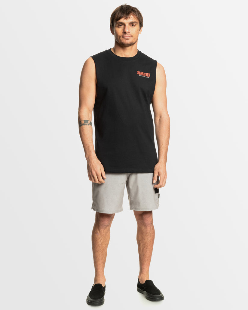 Mens Blue Fin Muscle Top