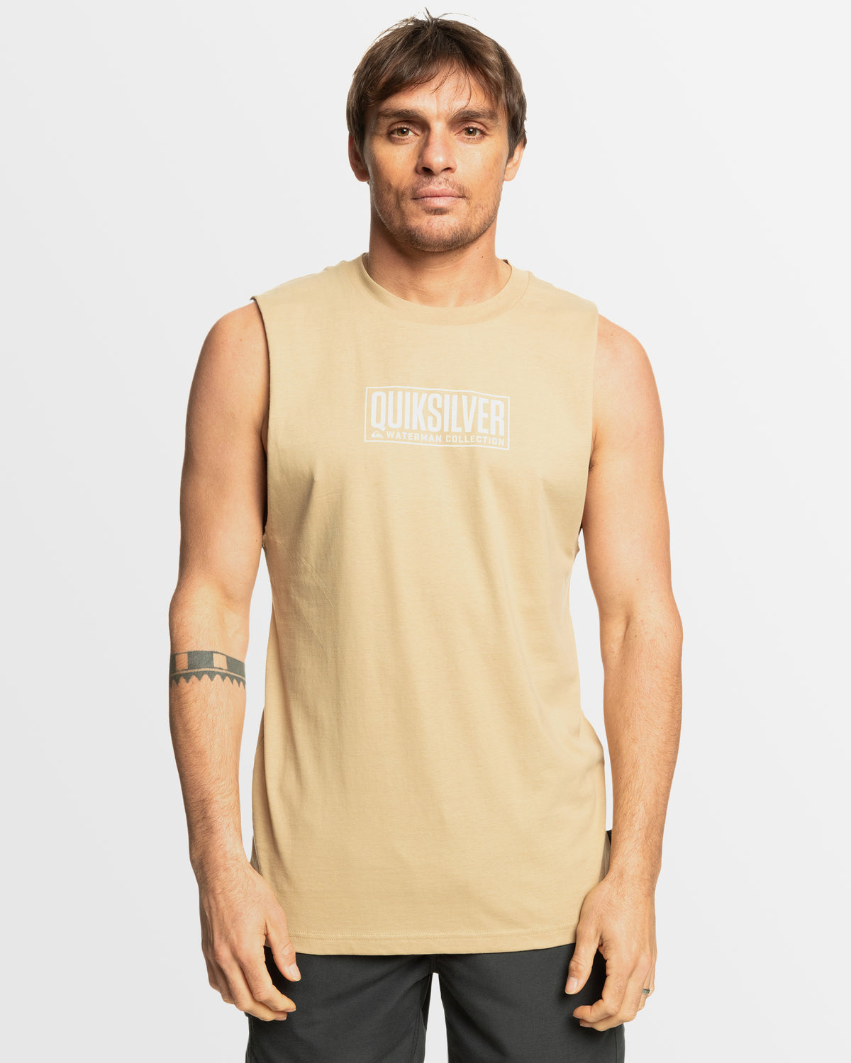 Mens Bold Logo Muscle Top