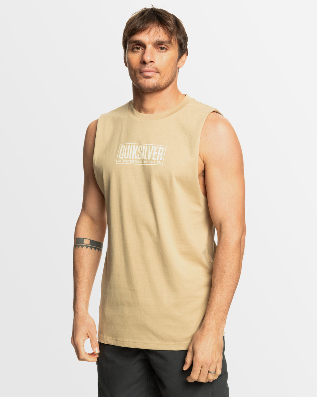 Mens Bold Logo Muscle Top