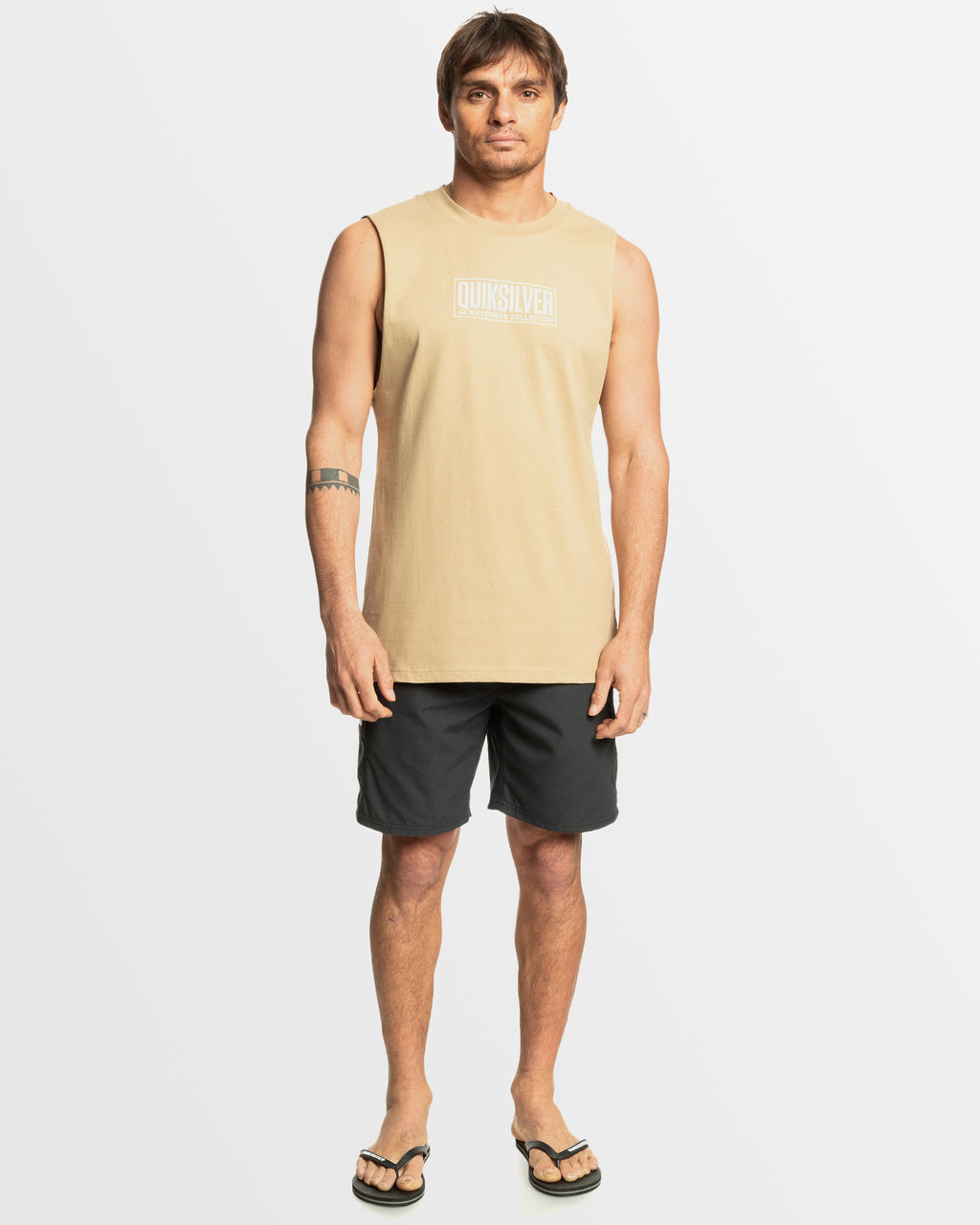 Mens Bold Logo Muscle Top