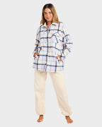 Womens Camp Queen Polar Fleece Long Sleeve Shirt