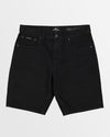 Mens Aqua Cult Aged Denim Shorts