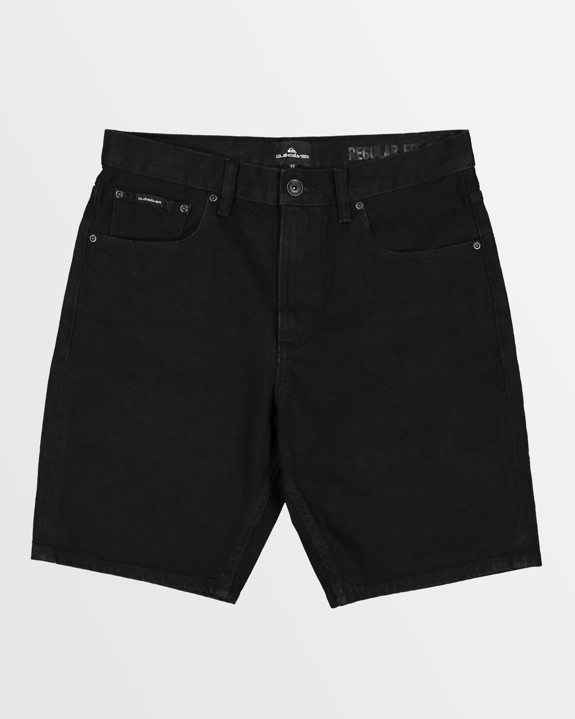 Mens Aqua Cult Aged Denim Shorts