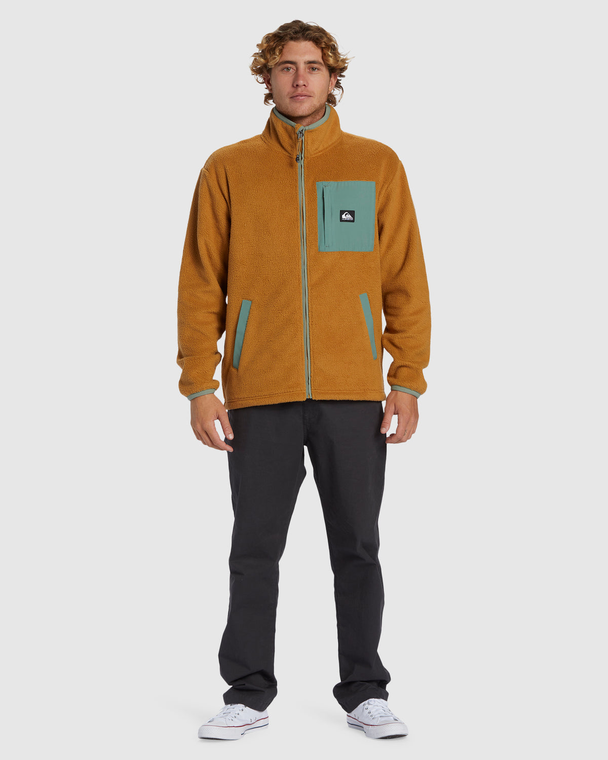 Mens Clean Coast Zip Up Sweatshirt
