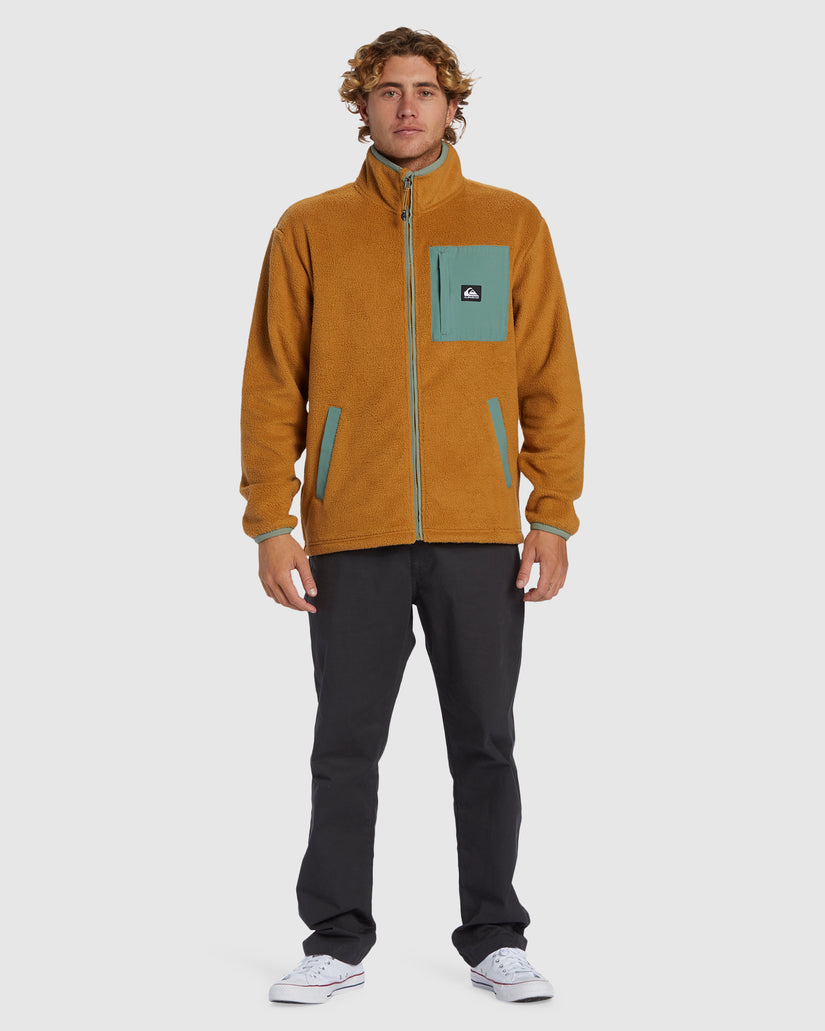 Mens Clean Coast Zip Up Sweatshirt