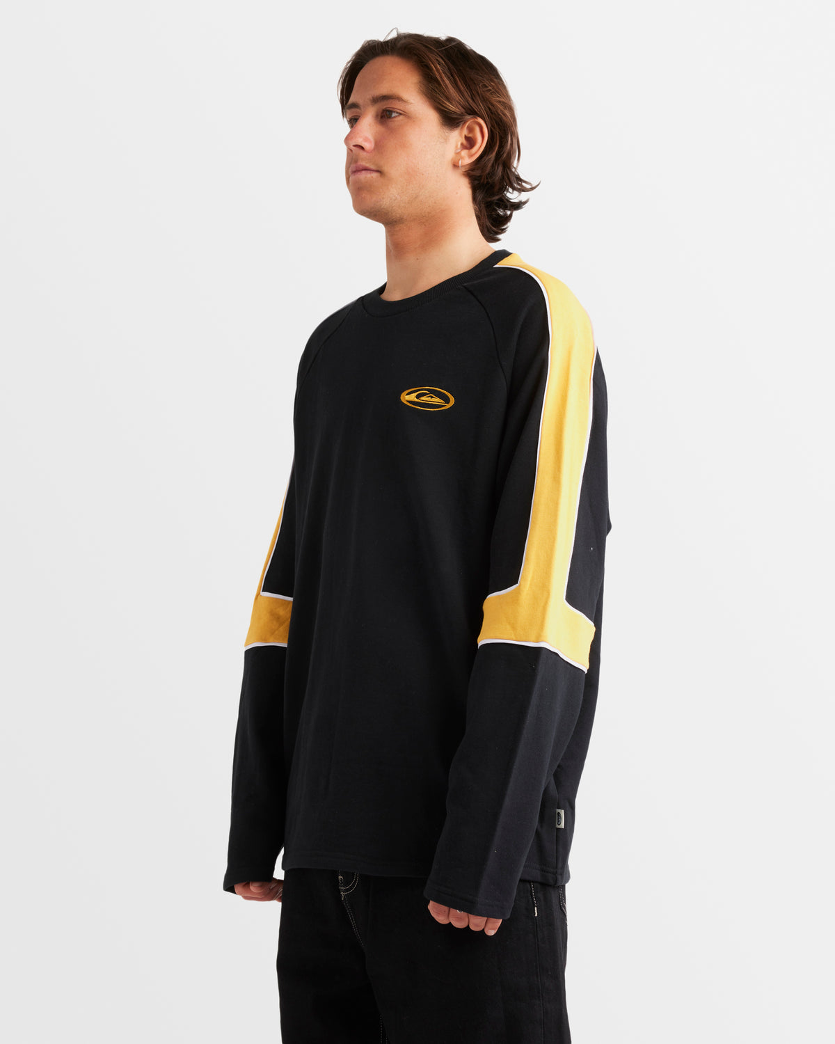 Mens Saturn Panel Crew Sweatshirt