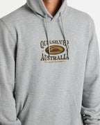 Mens Retro Lock Up Pullover Hoodie