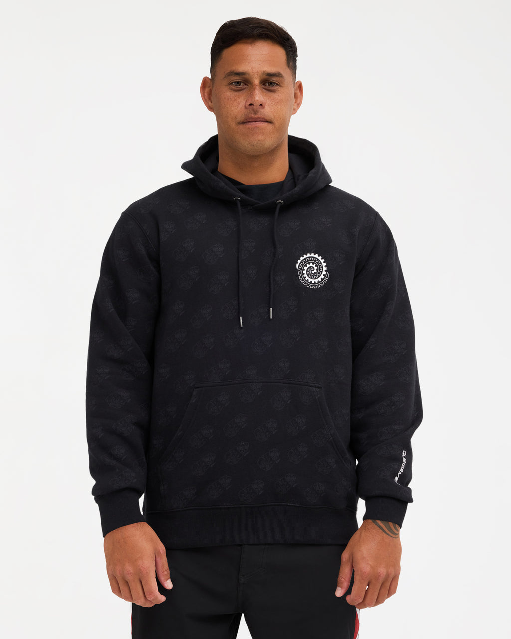 Mens Tiki Pullover Hoodie