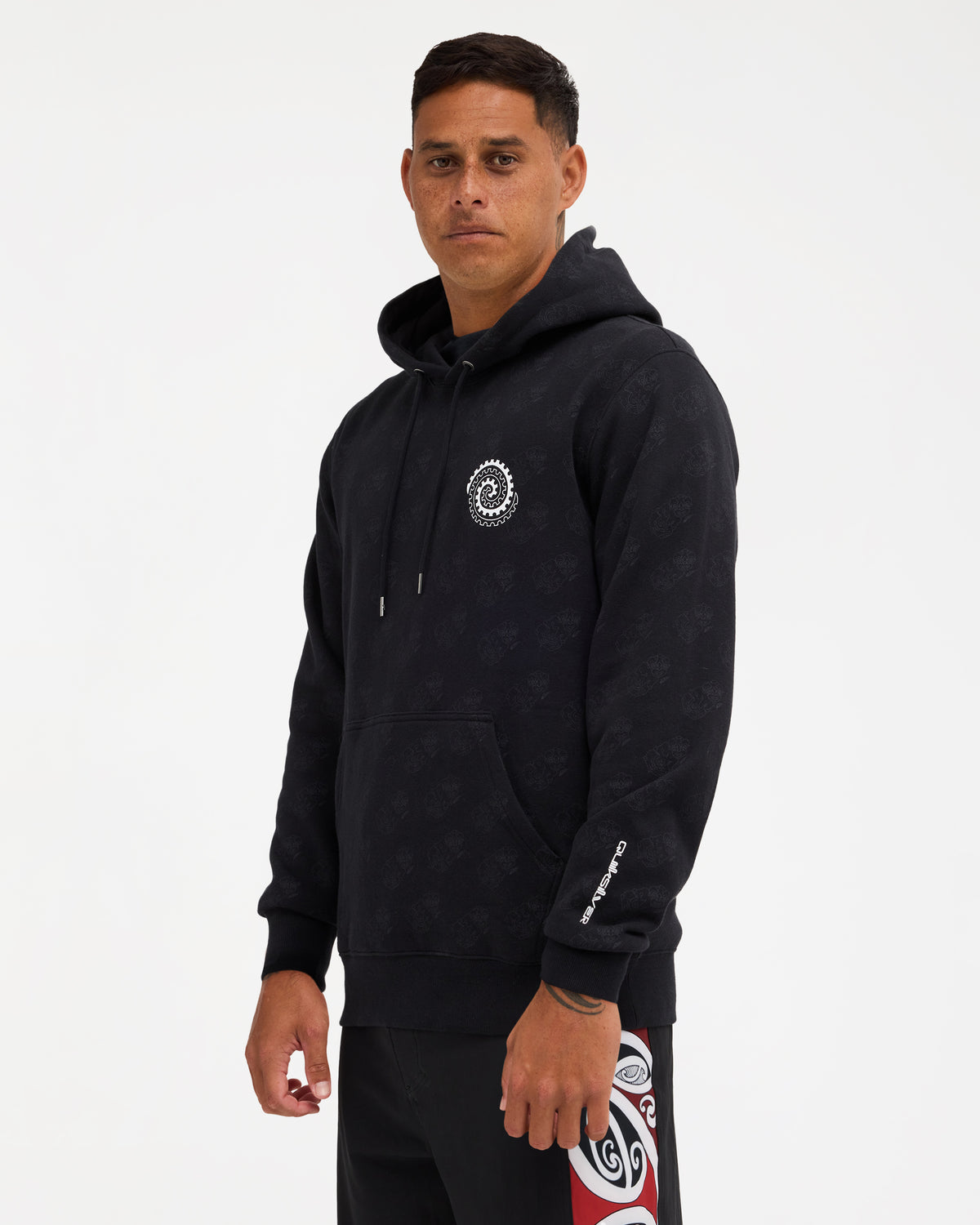 Mens Tiki Pullover Hoodie