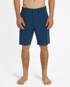 Mens Union Heather Amph 19" Hybrid Shorts