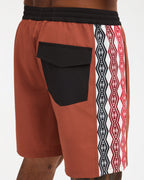 Mens Tai Kehu Arch 18" Volley Shorts