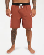 Mens Tai Kehu Arch 18" Volley Shorts