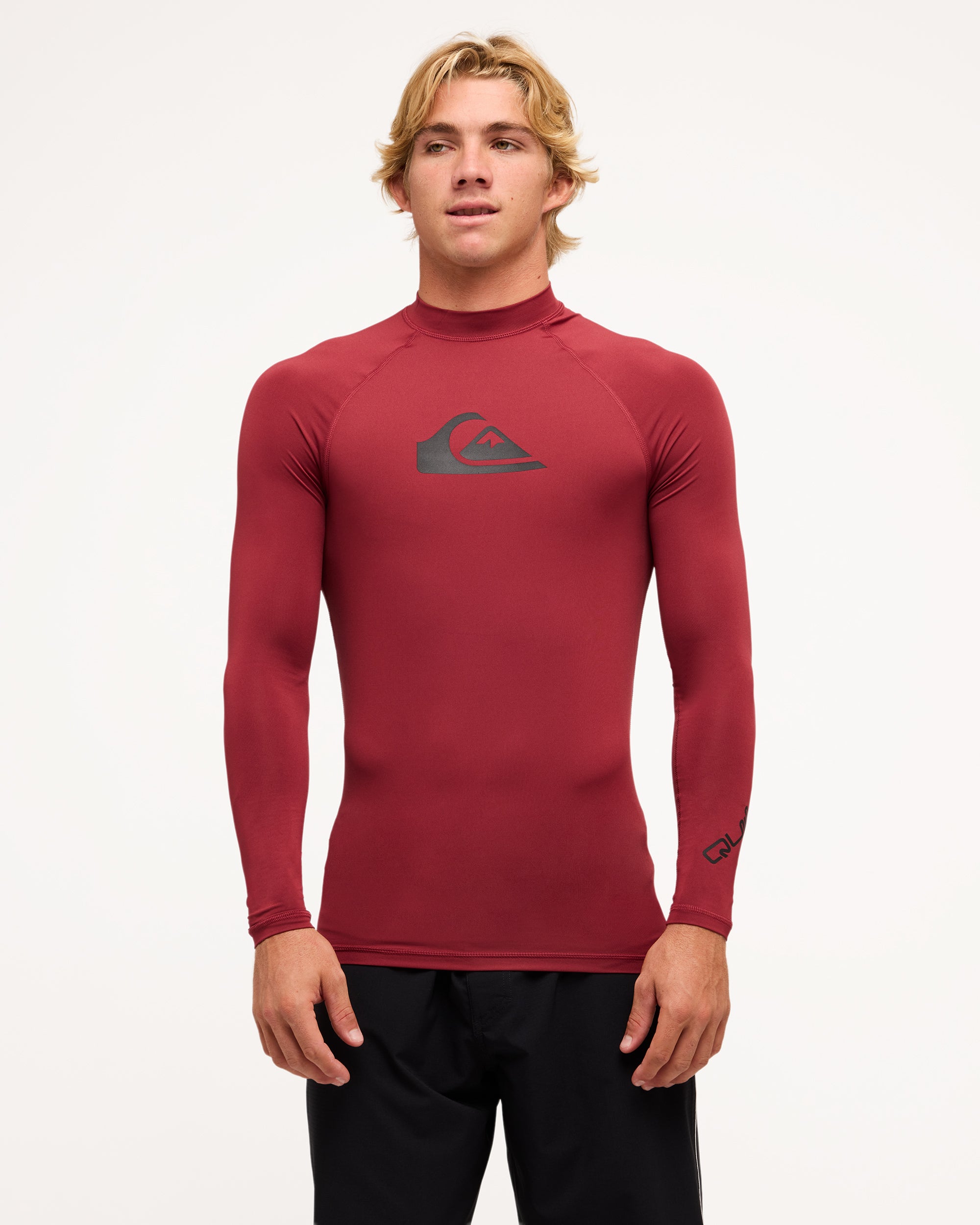 Buy Mens All Time Long Sleve Rash Vest by Quiksilver | Surf Dive 'n Ski