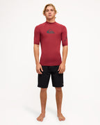 Mens All Time Short Sleeve Rash Vest
